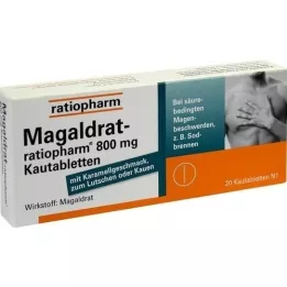 MAGALDRAT-ratiopharm 800 mg δισκία, 20 τεμάχια