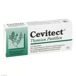 CEVITECT Παστίλιες θυμαριού, 30 τεμάχια