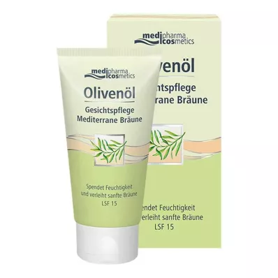 OLIVENÖL GESICHTSPFLEGE Μεσογειακή κρέμα μαυρίσματος, 50 ml