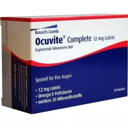 OCUVITE Πλήρεις κάψουλες λουτεΐνης 12 mg, 60 κάψουλες