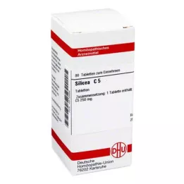 SILICEA C 5 δισκία, 80 κάψουλες