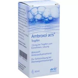 AMBROXOL σταγόνες acis, 50 ml