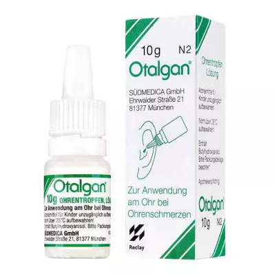OTALGAN Σταγόνες για το αυτί, 10 g