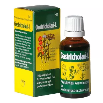 GASTRICHOLAN-L Στοματικό υγρό, 30 ml