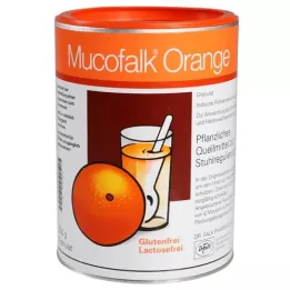 MUCOFALK Πορτοκαλί κόκκοι για την παρασκευή εναιωρήματος μίας δόσης, 300 g