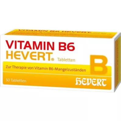 VITAMIN B6 HEVERT δισκία, 50 τεμάχια