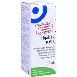 HYABAK Οφθαλμικές σταγόνες, 10 ml