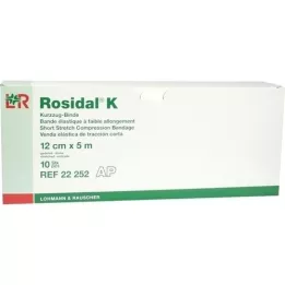 ROSIDAL Επίδεσμος K 12 cmx5 m, 10 τεμάχια