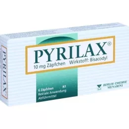 PYRILAX Υπόθετα 10 mg, 6 τεμάχια