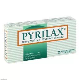 PYRILAX Υπόθετα 10 mg, 6 τεμάχια