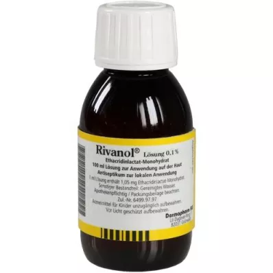 RIVANOL Διάλυμα 0,1%, 100 ml