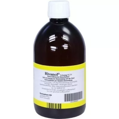 RIVANOL Διάλυμα 0,1%, 500 ml