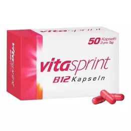 VITASPRINT Κάψουλες Β12, 50 τεμάχια
