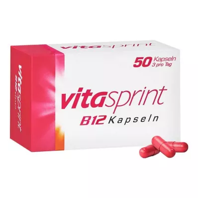 VITASPRINT Κάψουλες Β12, 50 τεμάχια