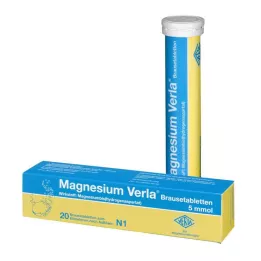 MAGNESIUM VERLA Αναβράζοντα δισκία, 20 τεμάχια