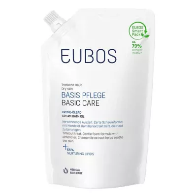 EUBOS CREME Επαναπλήρωση λουτρού λαδιού, 400 ml EUBOS CREME Επαναπλήρωση λουτρού λαδιού, 400 ml