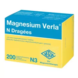 MAGNESIUM VERLA Επικαλυμμένα δισκία N, 200 κάψουλες