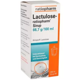 LACTULOSE-σιρόπι ratiopharm, 200 ml