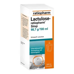 LACTULOSE-ratiopharm Σιρόπι, 1000 ml