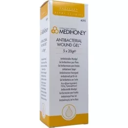 MEDIHONEY Αντιβακτηριακή γέλη πληγών, 5X20 g