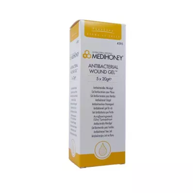 MEDIHONEY Αντιβακτηριακή γέλη πληγών, 5X20 g