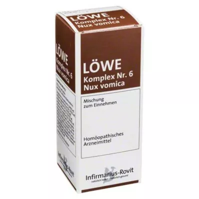 Lion Complex Νο 6 σταγόνες Nux Vomica, 100 ml