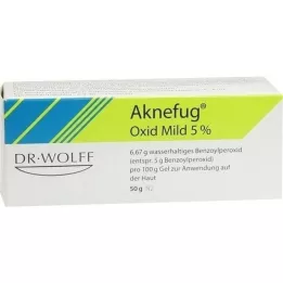 AKNEFUG ήπιο οξείδιο 5% ζελέ, 50 g