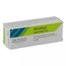 AKNEFUG ήπιο οξείδιο 5% ζελέ, 50 g