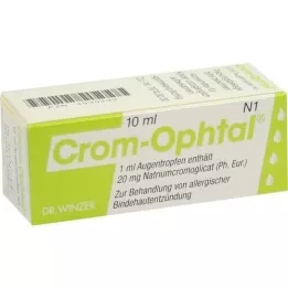 CROM-OPHTAL Οφθαλμικές σταγόνες, 10 ml