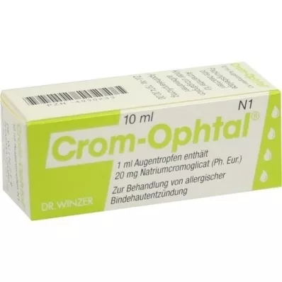 CROM-OPHTAL Οφθαλμικές σταγόνες, 10 ml