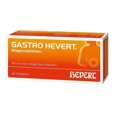 GASTRO-HEVERT Ταμπλέτες στομάχου, 40 τεμάχια GASTRO-HEVERT Ταμπλέτες στομάχου, 40 τεμάχια