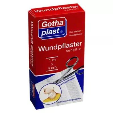GOTHAPLAST Ευαίσθητος γύψος πληγής 4 cmx1 m κομμένος, 1 τεμάχιο