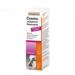 CROMO-RATIOPHARM Ρινικό σπρέι χωρίς συντηρητικά, 15 ml