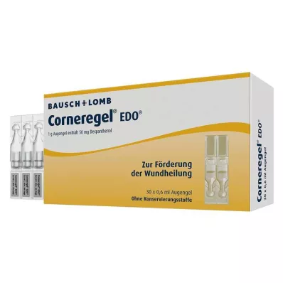 Το ζελέ ματιών Corneregel® EDO® προάγει την επούλωση των πληγών των ματιών, 30X0,6 ml