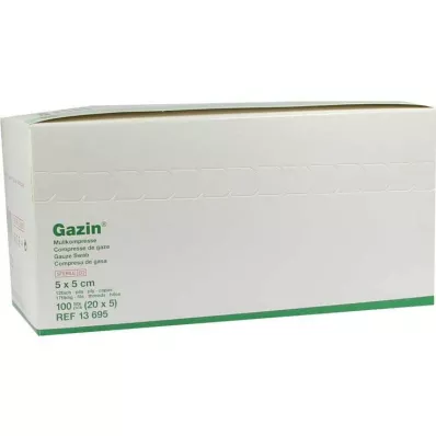 Κομπρέσες Gazin 5x5cm 12fac, 20x5 τεμ
