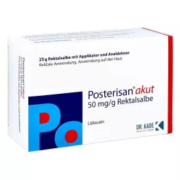 POSTERISAN Οξεία αλοιφή με διαστολέα πρωκτού, 25 g