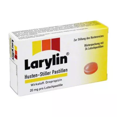 LARYLIN Παστίλιες Stiller για το βήχα, 24 τεμάχια