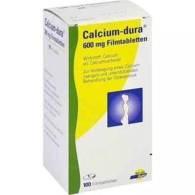 CALCIUM DURA Επικαλυμμένα με λεπτό υμένιο δισκία, 100 τεμάχια