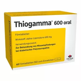 THIOGAMMA 600 επικαλυμμένα με λεπτό υμένιο δισκία από το στόμα, 60 τεμάχια