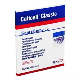 CUTICELL Κλασική γάζα τραύματος 5x5 cm, 5 τεμάχια