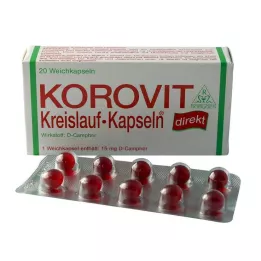 KOROVIT Κάψουλες κυκλοφορίας, 20 τεμάχια