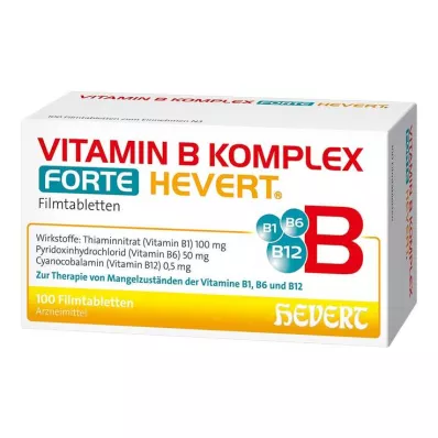 VITAMIN B KOMPLEX δισκία forte Hevert, 100 τεμάχια