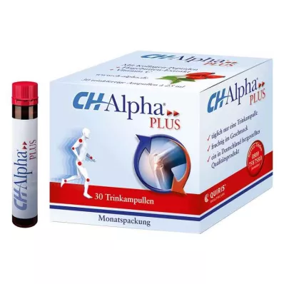 CH ALPHA Αμπούλες πόσης Plus, 30 τεμ