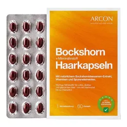 BOCKSHORN+Μικροθρεπτικές κάψουλες για τα μαλλιά Tisane plus, 60 τεμάχια