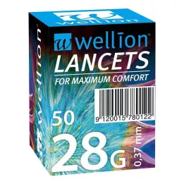 WELLION Λαντσέτες 28 G, 50 τεμάχια