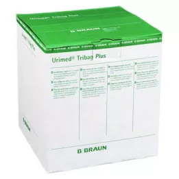 URIMED Tribag Plus σακούλα για τα πόδια ούρων 500ml 80cm, 10 τεμάχια