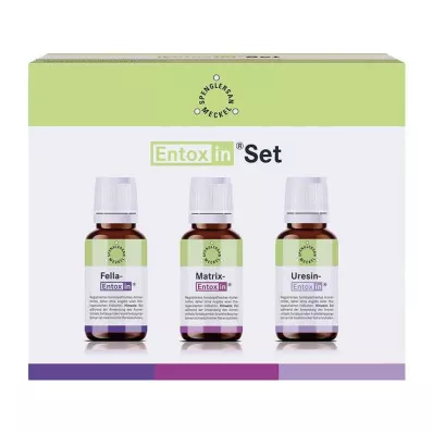 ENTOXIN Σετ σταγόνων, 3X50 ml
