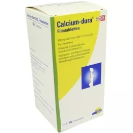 CALCIUM DURA Βιταμίνη D3 επικαλυμμένα με λεπτό υμένιο δισκία, 120 τεμάχια