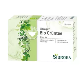 SIDROGA Σακουλάκι φίλτρου πράσινου τσαγιού Wellness, 20X1.7 g