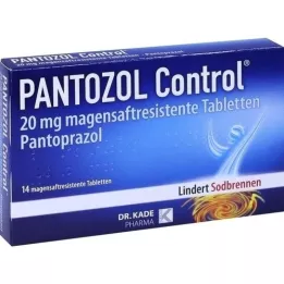 PANTOZOL Control 20 mg δισκία με εντερική επικάλυψη, 14 τεμάχια